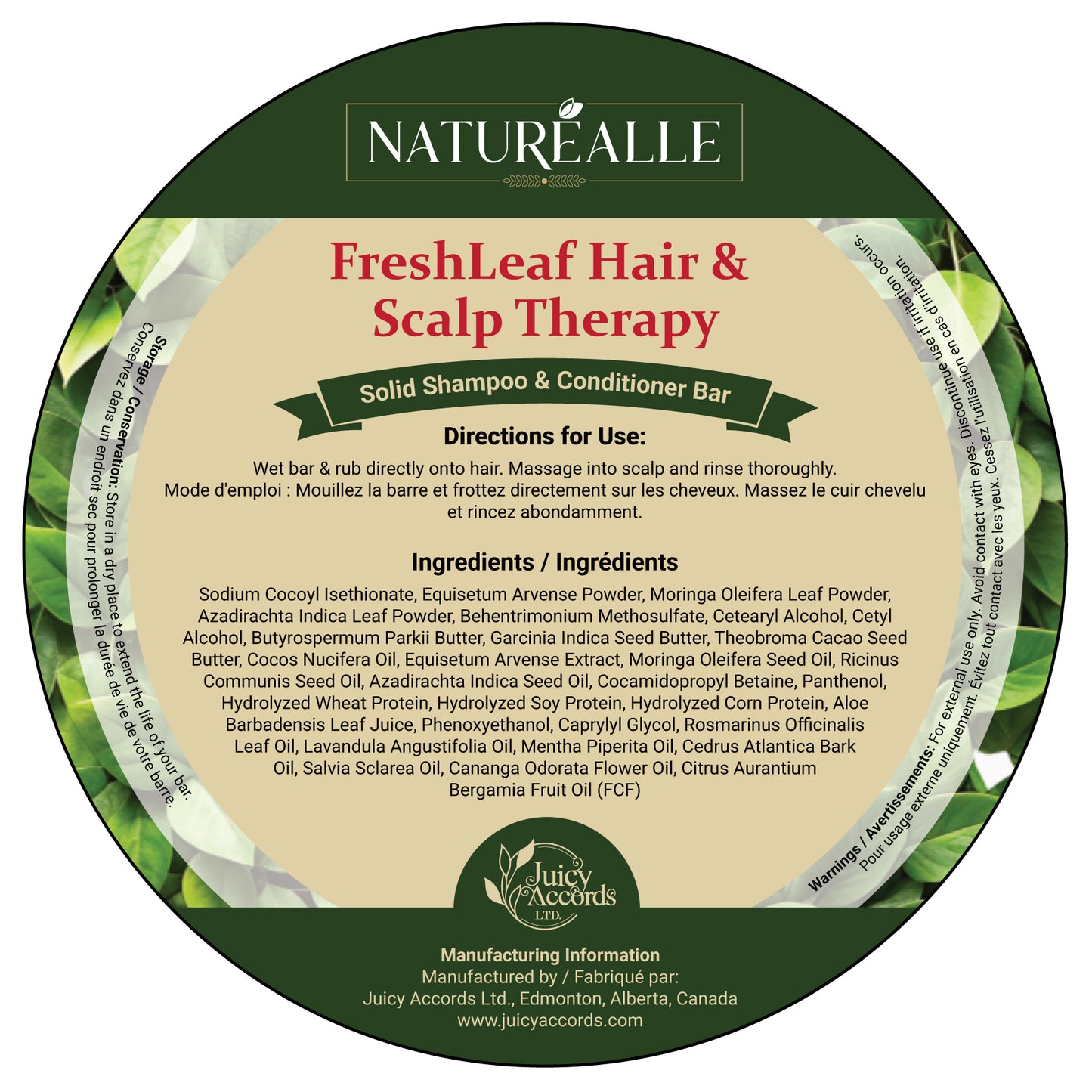 Fresh Leaf Hair & Scalp Therapy